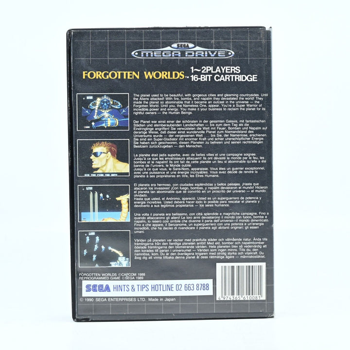 Forgotten Worlds - Sega Mega Drive Game - PAL - FREE POST!