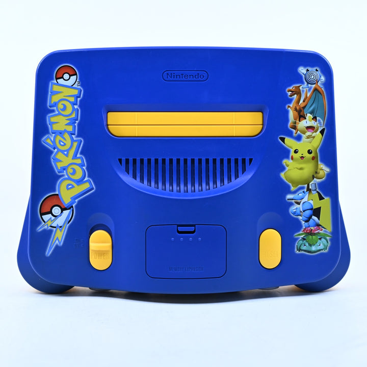 Limited Edition Pokemon Console - N64 / Nintendo 64 Console - PAL