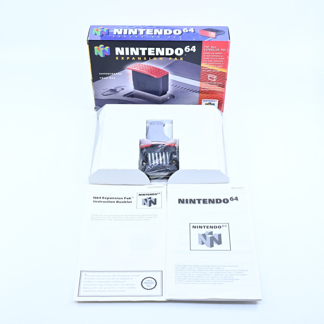 Boxed Expansion Pak - N64 / Nintendo 64 Accessory - PAL - FREE POST!