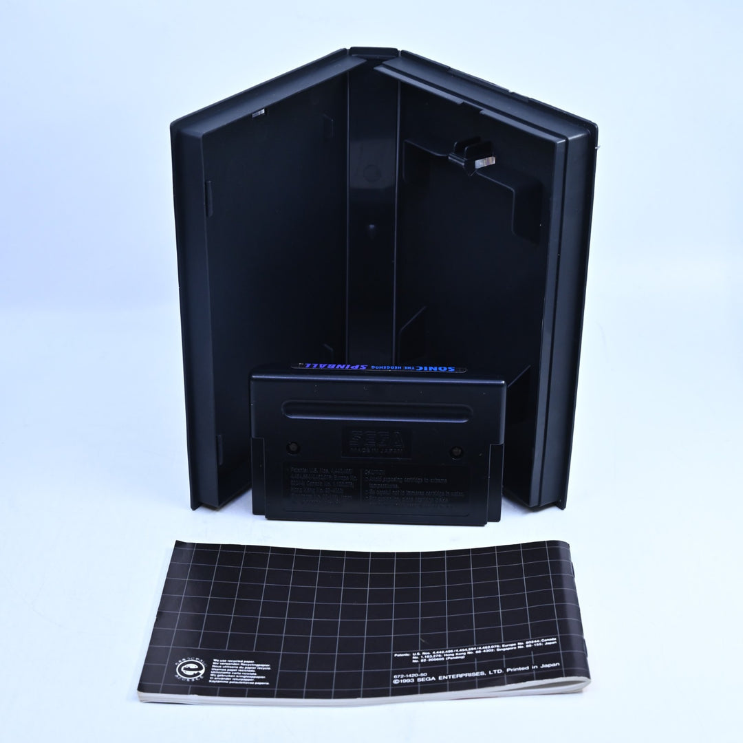 Sonic Spinball - Sega Mega Drive Game + Manual - PAL - FREE POST!