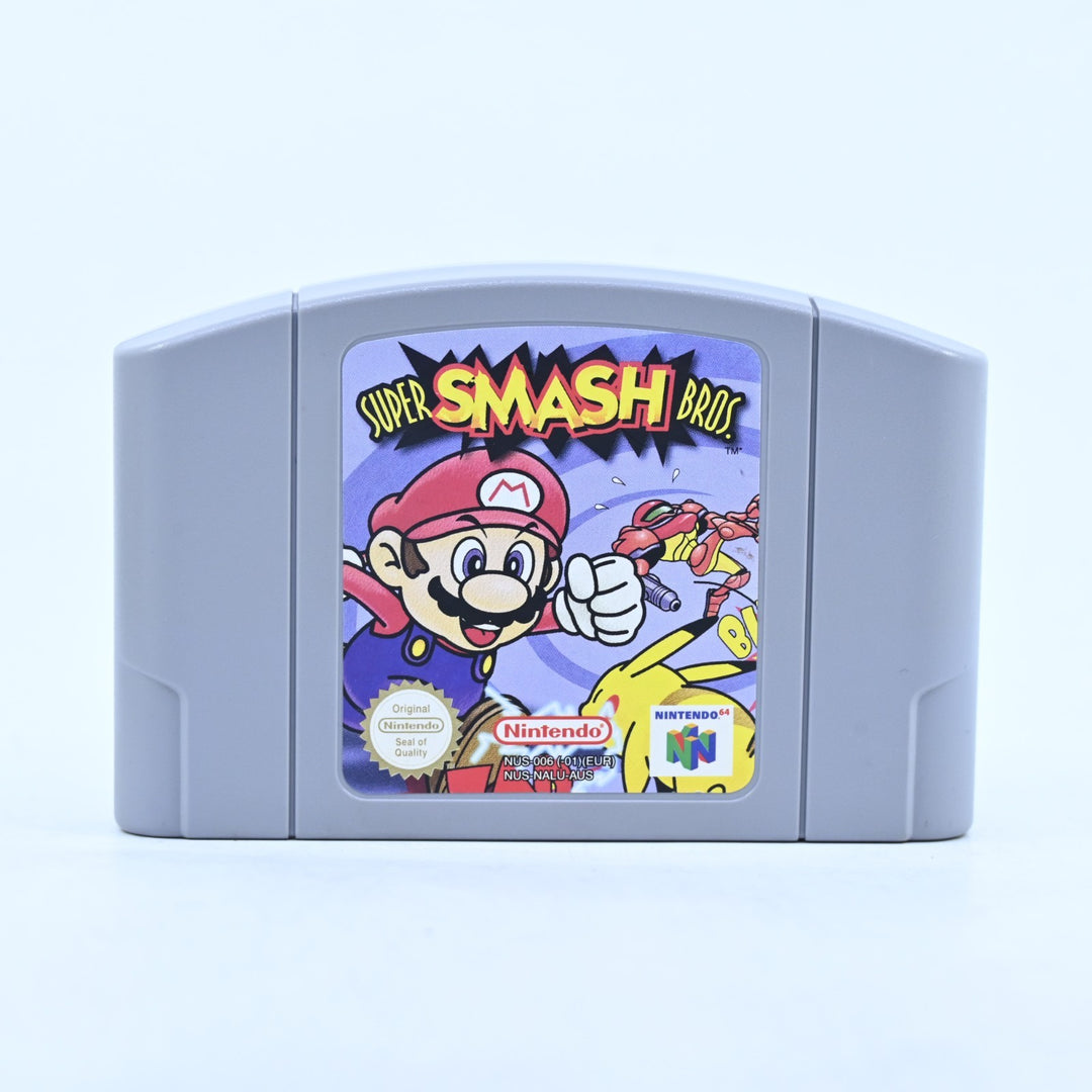 Super Smash Bros. - N64 / Nintendo 64 Game - PAL - FREE POST!