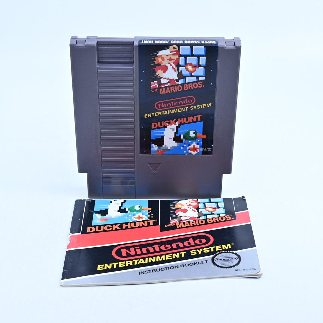 Super Mario Bros / Duck Hunt  - NES Game + Manual - NTSC-U/C - FREE POST!