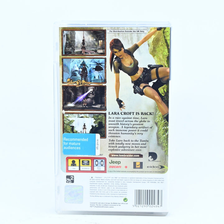 Lara Croft: Tomb Raider Legend - Sony PSP Game + Manual - FREE POST!