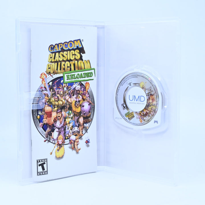 Capcom Classic Collection Reloaded - Sony PSP Game + Manual - Region Free