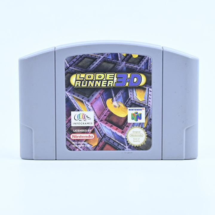 Lode Runner 3-D - N64 / Nintendo 64 Game - PAL - FREE POST!