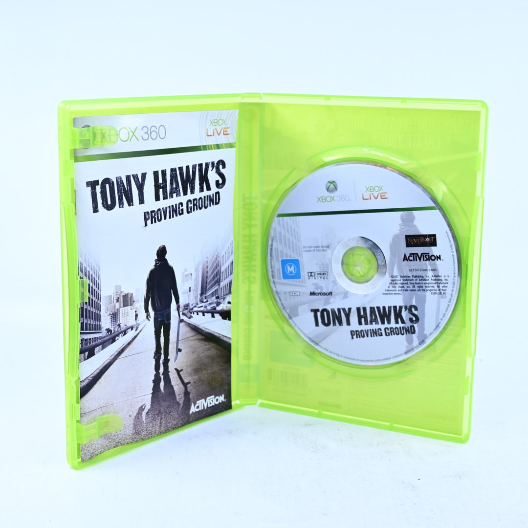 Tony Hawks Proving Ground - Xbox 360 Game + Manual - PAL - MINT DISC!
