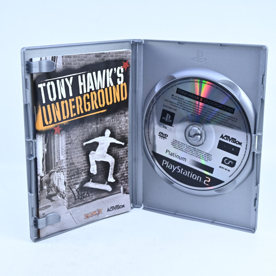 Tony Hawk's Underground - PS2 Game + Manual - PAL - MINT DISC!