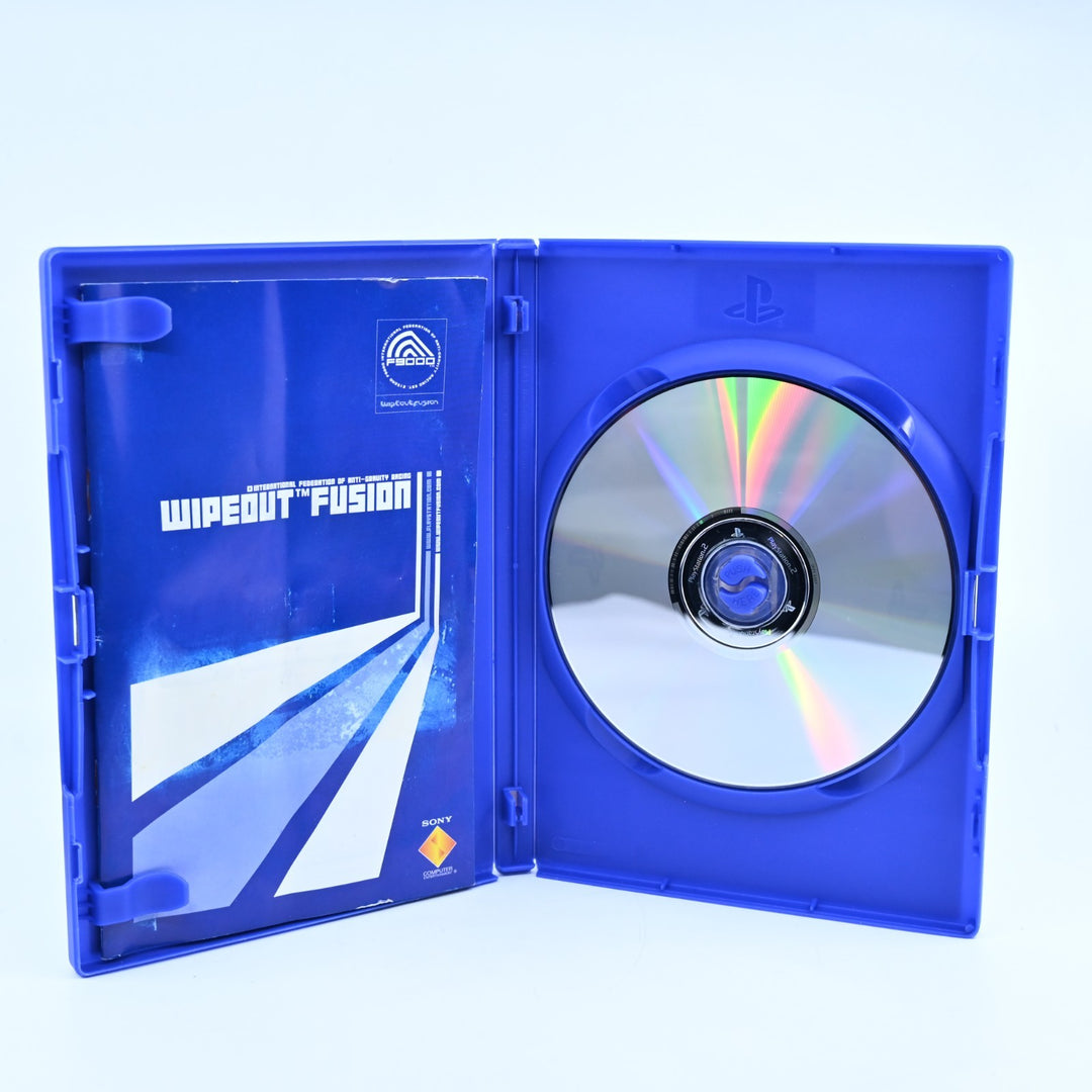 Wipeout Fusion - Sony Playstation 2 / PS2 Game + Manual - PAL - MINT DISC!