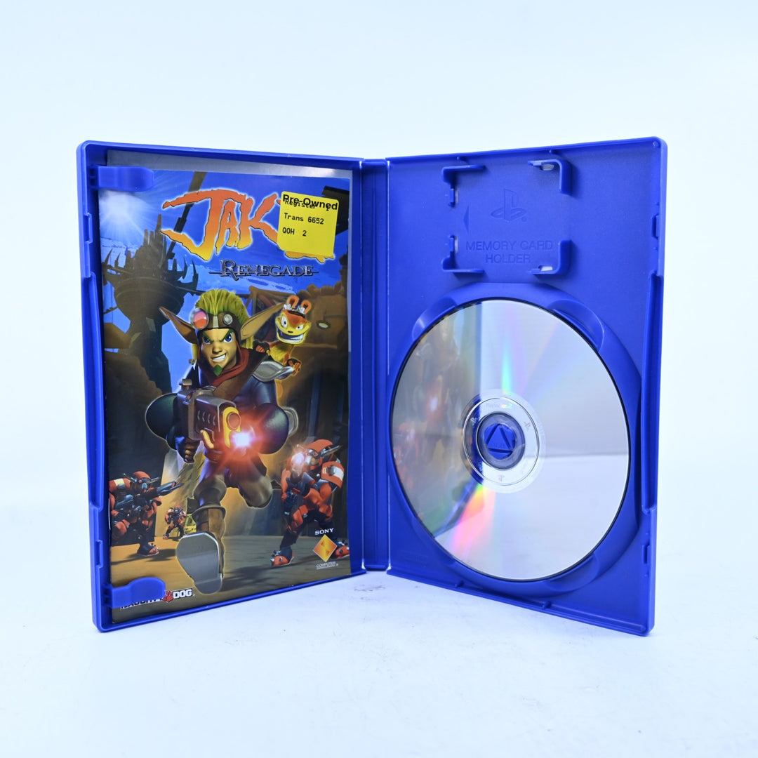 Jak II: Renegade - Sony Playstation 2 / PS2 Game + Manual - PAL - MINT DISC!