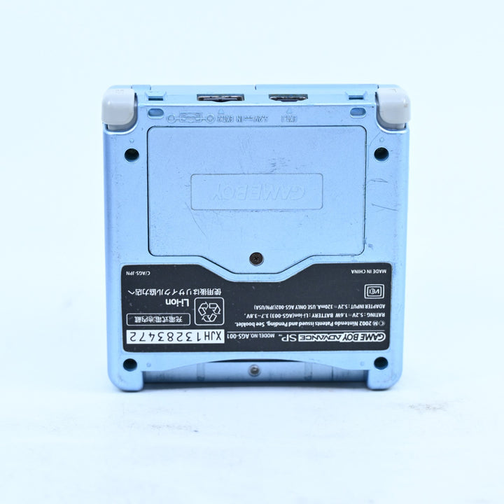 Pearl Blue - AGS-001 - Nintendo Gameboy Advance / GBA SP Console - PAL