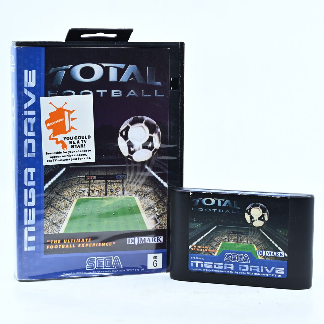 Total Football - Sega Mega Drive Game - No Manual - PAL - FREE POST!