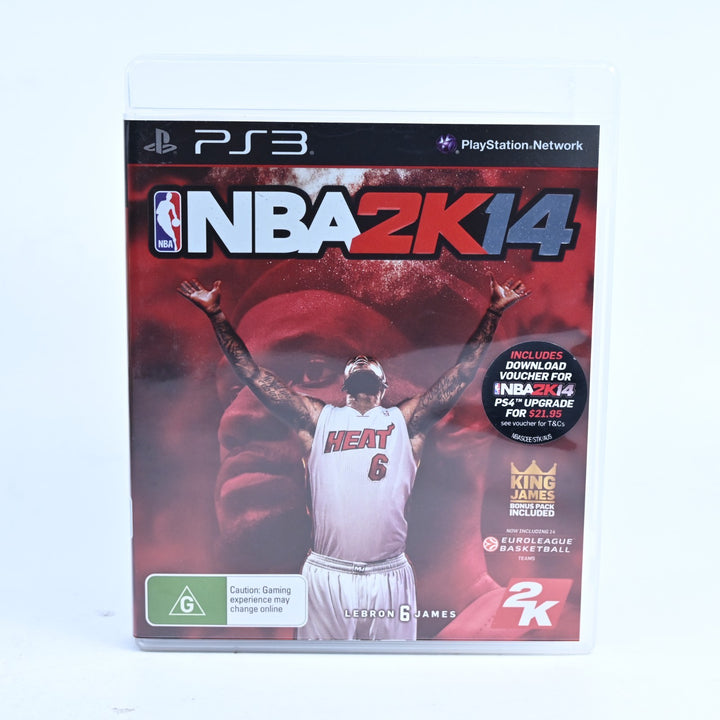 NBA 2K14 - Sony Playstation 3 / PS3 Game + Manual - FREE POST!