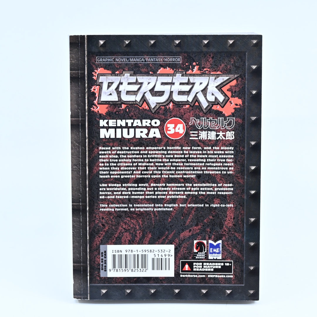 Berserk - Volume 34 - Kentaro Miura - Digital Manga Publishing - Manga