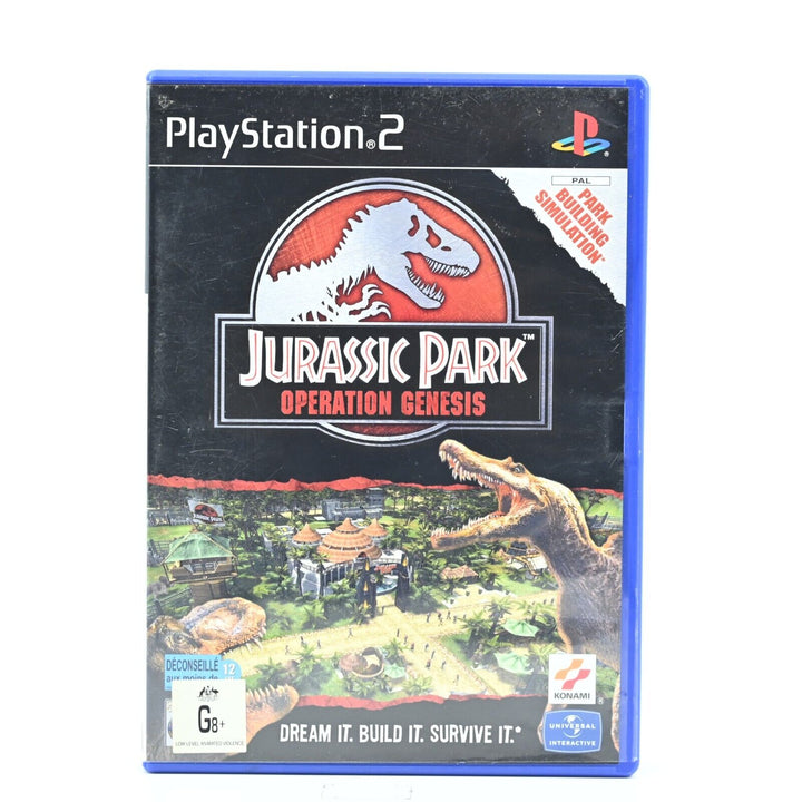 Jurassic Park: Operation Genesis - Sony Playstation 2 / PS2 Game - PAL