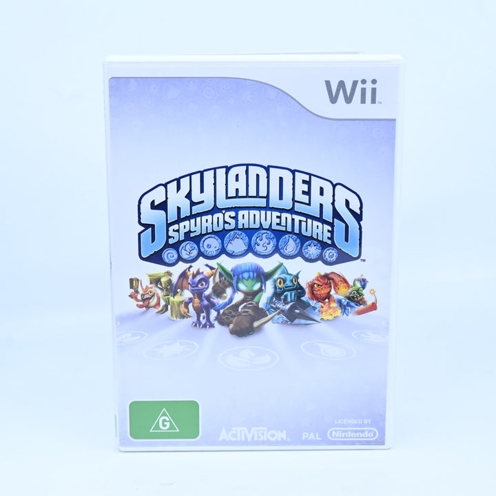 Skylanders: Spyro's Adventure - Nintendo Wii Game - PAL - MINT DISC!