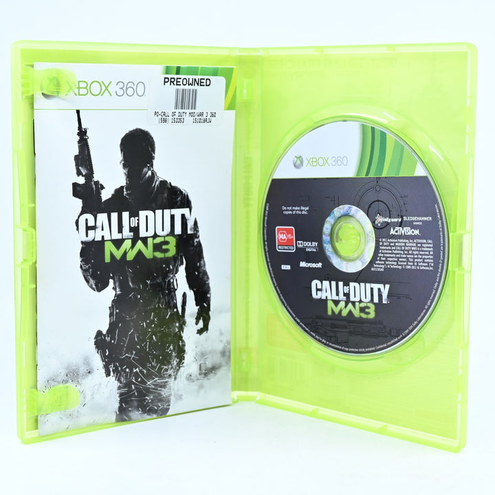 Call of Duty: Modern Warfare 3 - MW3 - Xbox 360 Game + Manual - NEAR MINT DISC!