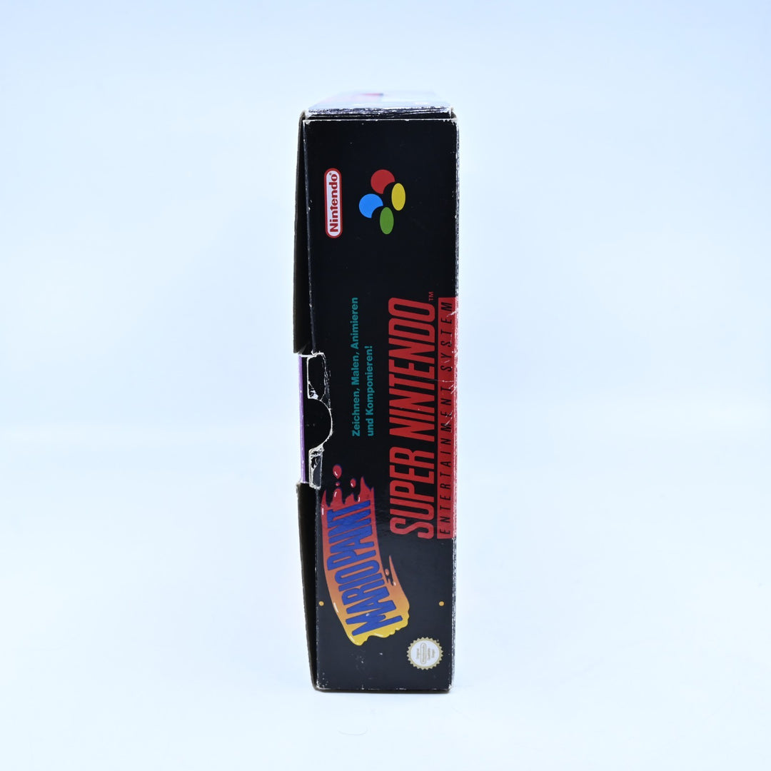 Mario Paint - Game with Mouse Pad and Mouse - Super Nintendo / SNES Accessory