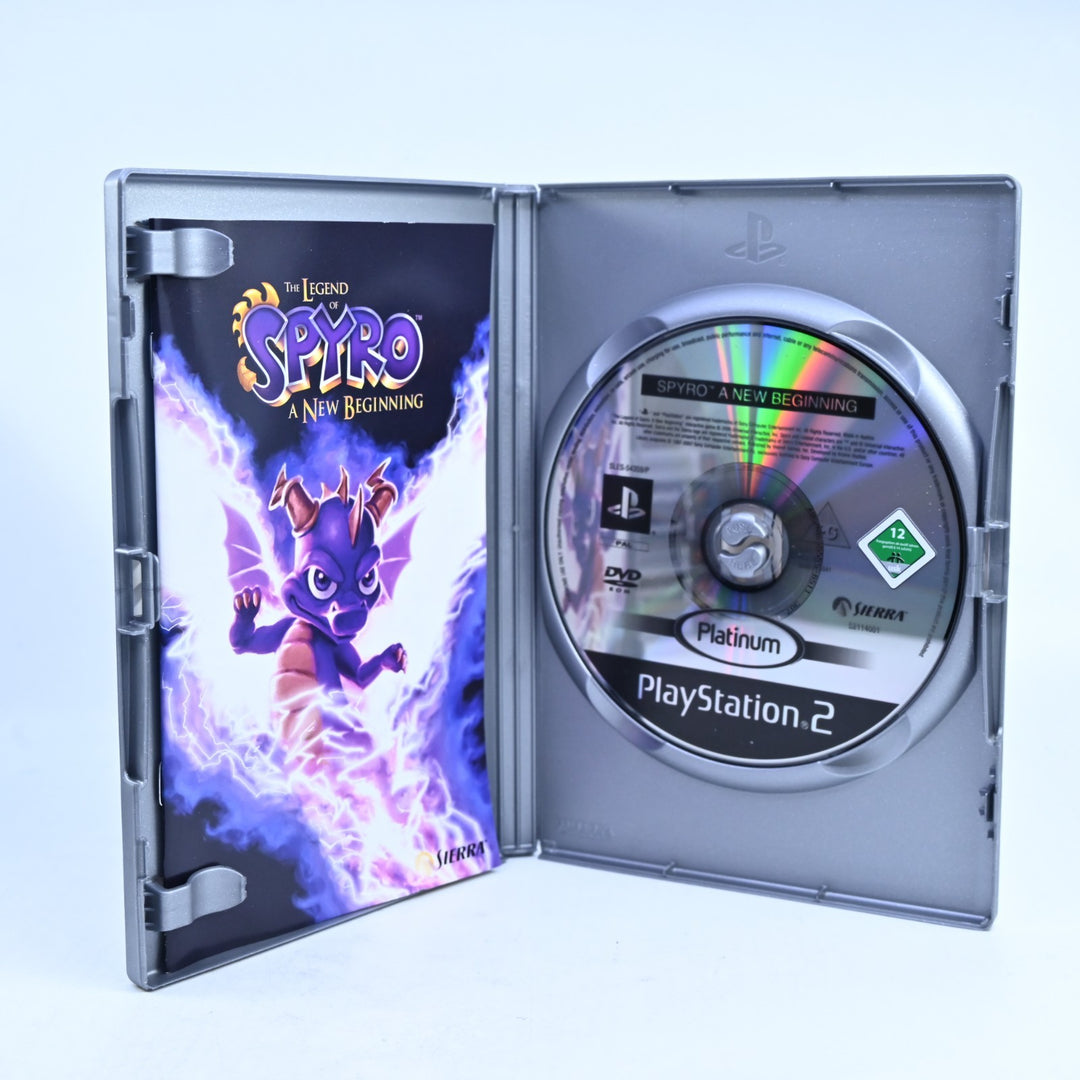 The Legend of Spyro: A New Beginning - Sony Playstation 2 / PS2 Game + Manual