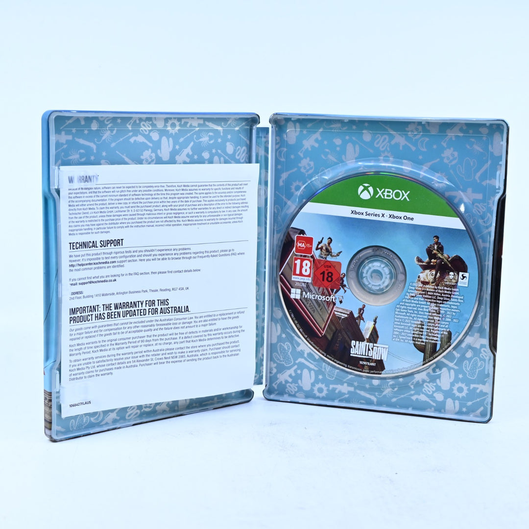 Saints Row - Notorious Edition Steelbook - Xbox One Game - PAL - FREE POST!
