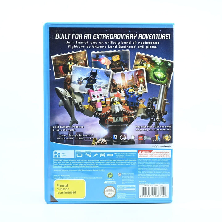 The Lego Movie Videogame - Nintendo Wii U Game - PAL - FREE POST!