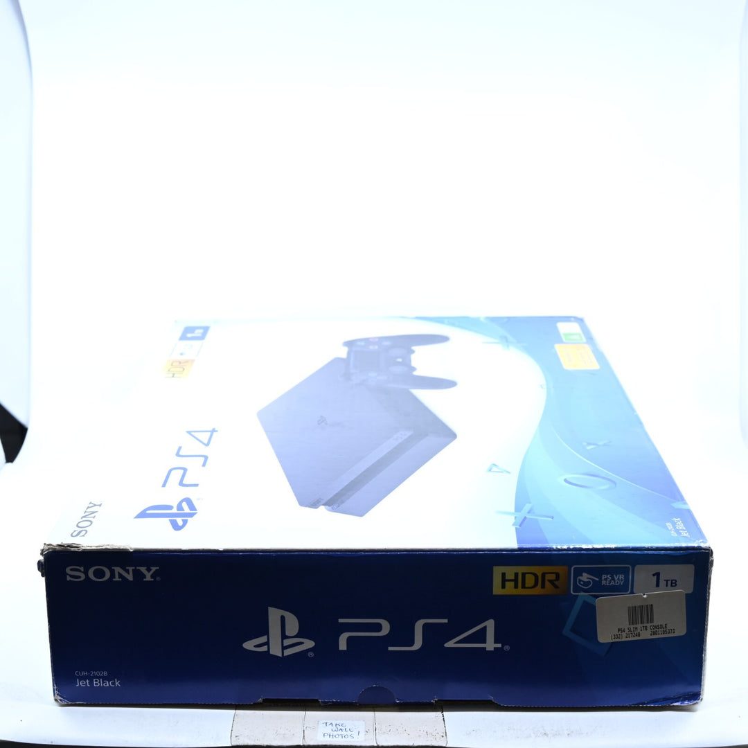 1TB Black Sony Playstation 4 Slim / PS4 Slim Boxed Console - PAL - FREE POST