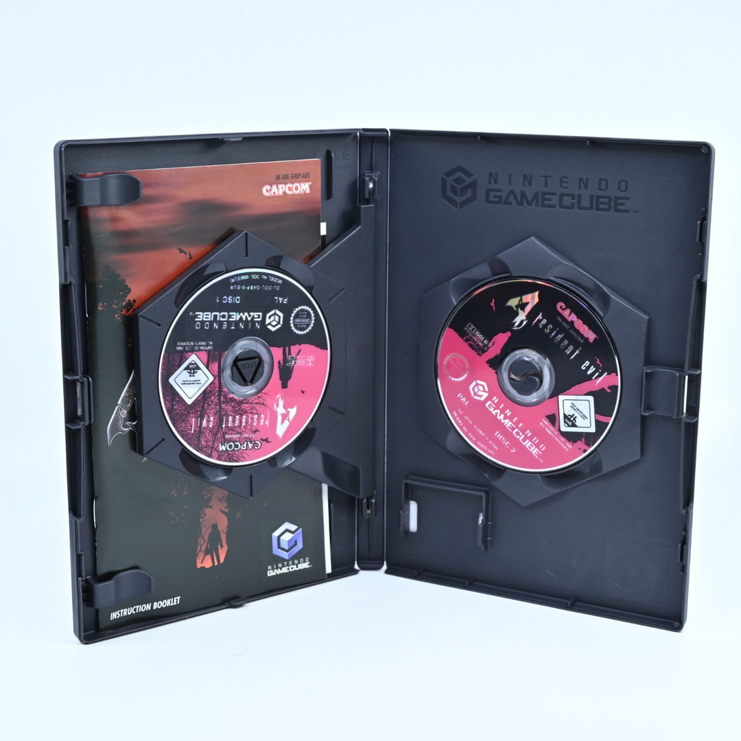 Resident Evil 4 Collectors Edition - Nintendo Gamecube Game + Manual - PAL