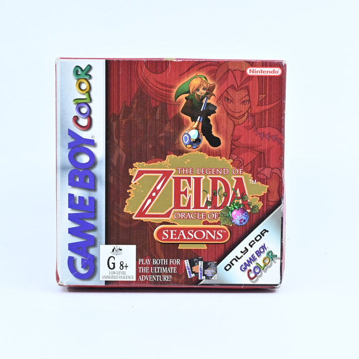The Legend of Zelda: Oracle of Seasons - Nintendo Gameboy Color Boxed Game