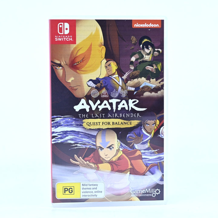 Avatar The Last Airbender: Quest for Balance - Nintendo Switch Game - FREE POST!
