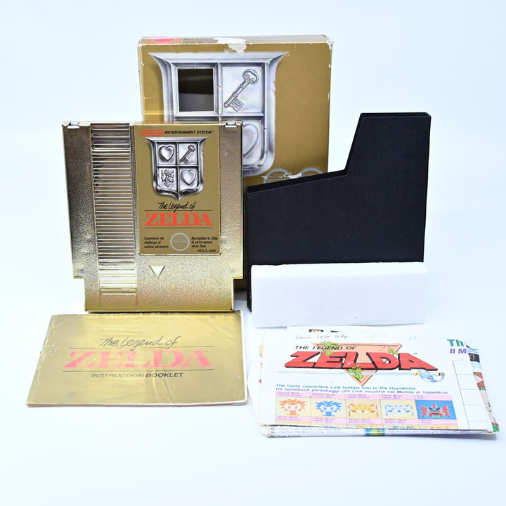 The Legend of Zelda - Nintendo Entertainment System / NES Boxed Game - PAL