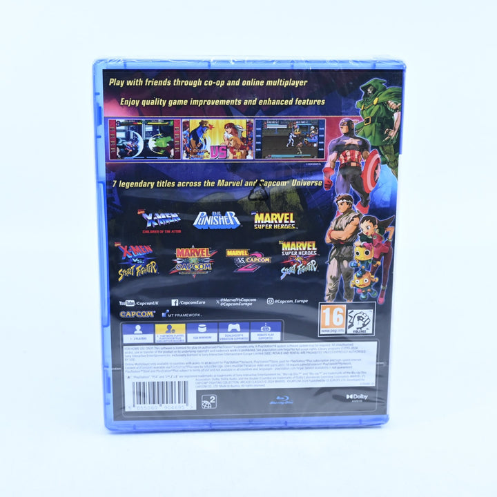 SEALED! Marvel vs. Capcom Fighting Collection Arcade Classics - PS4 Game