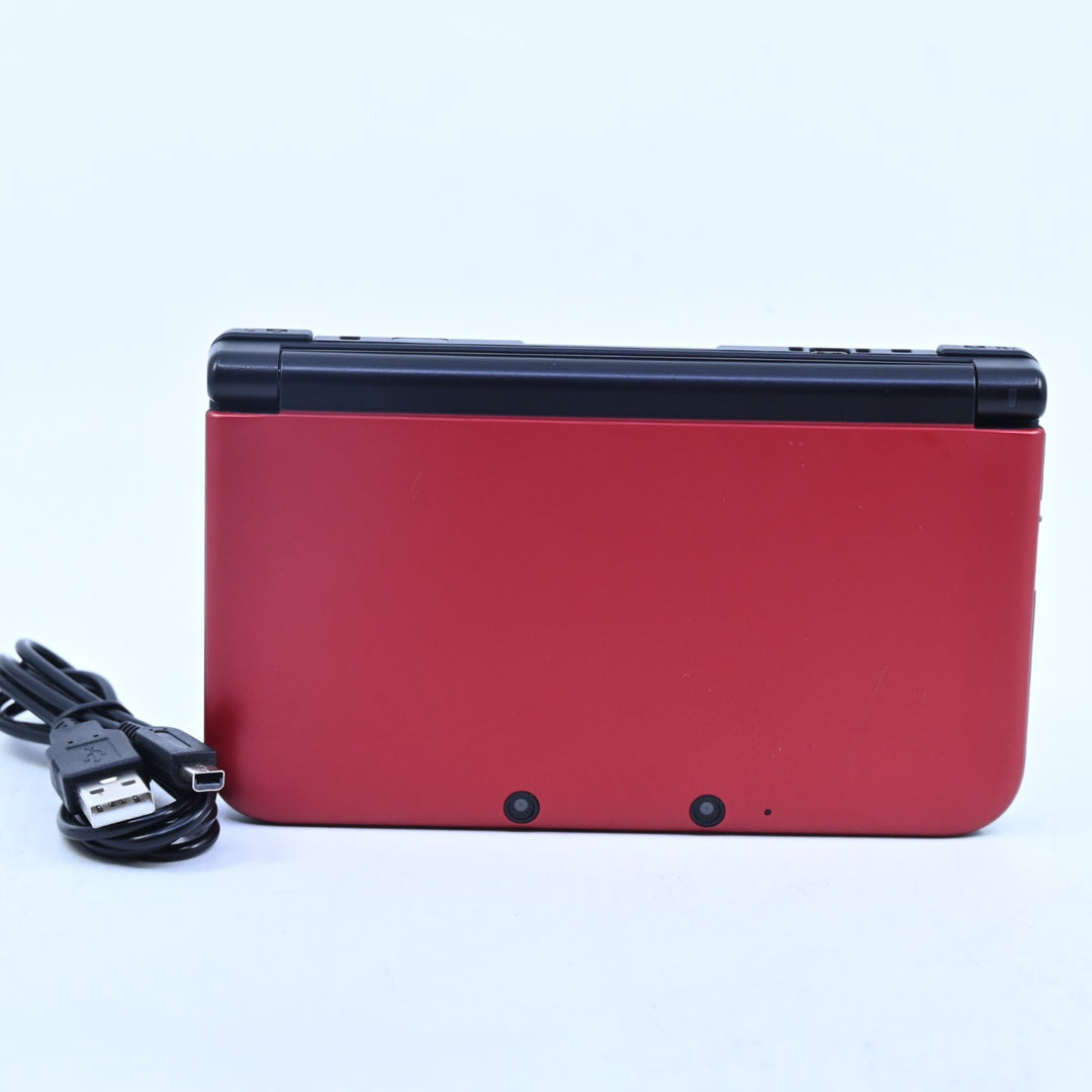 Red / Black Nintendo 3DS Console XL - SPR-001(EUR) - PAL - FREE POST!