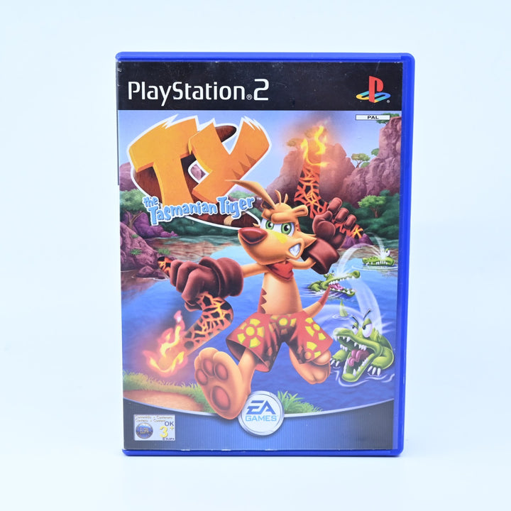 Ty The Tasmanian Tiger - Sony Playstation 2 / PS2 Game + Manual - PAL
