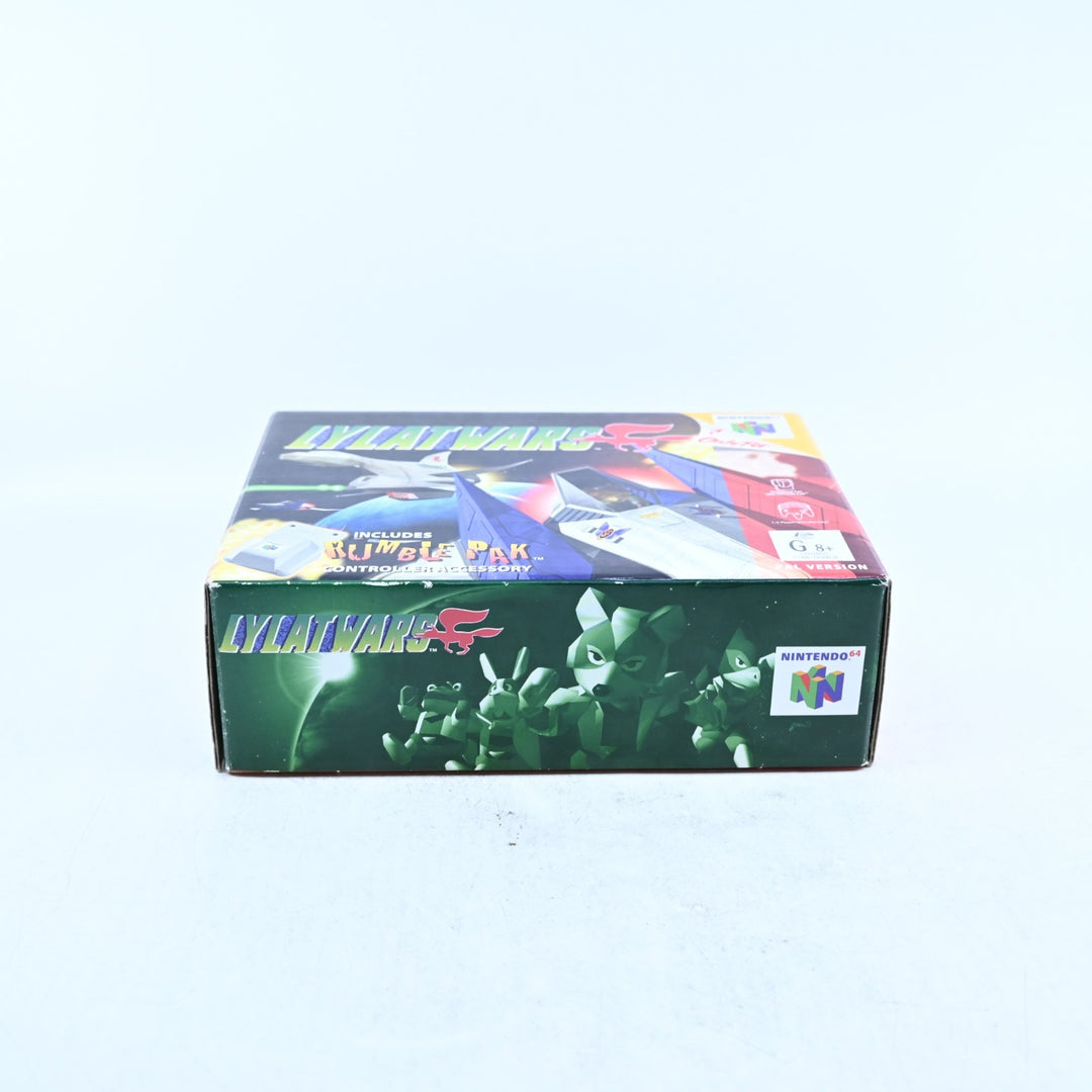 Lylat Wars - N64 / Nintendo 64 Boxed Game + Rumble Pak - PAL - FREE POST!