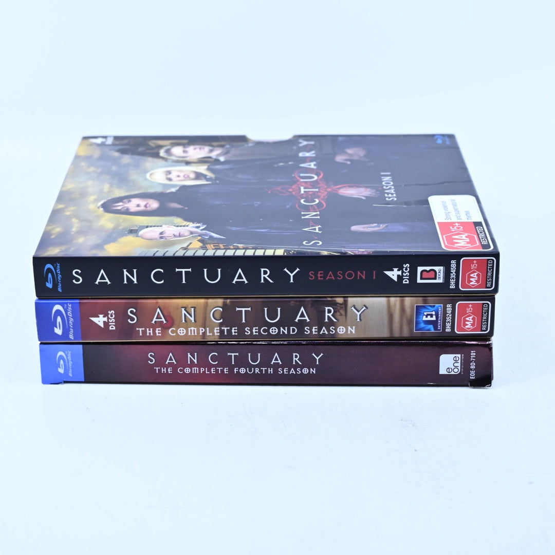 Sanctuary - Seasons 1-2 &amp; 4 - Region A &amp; B - Blu-ray