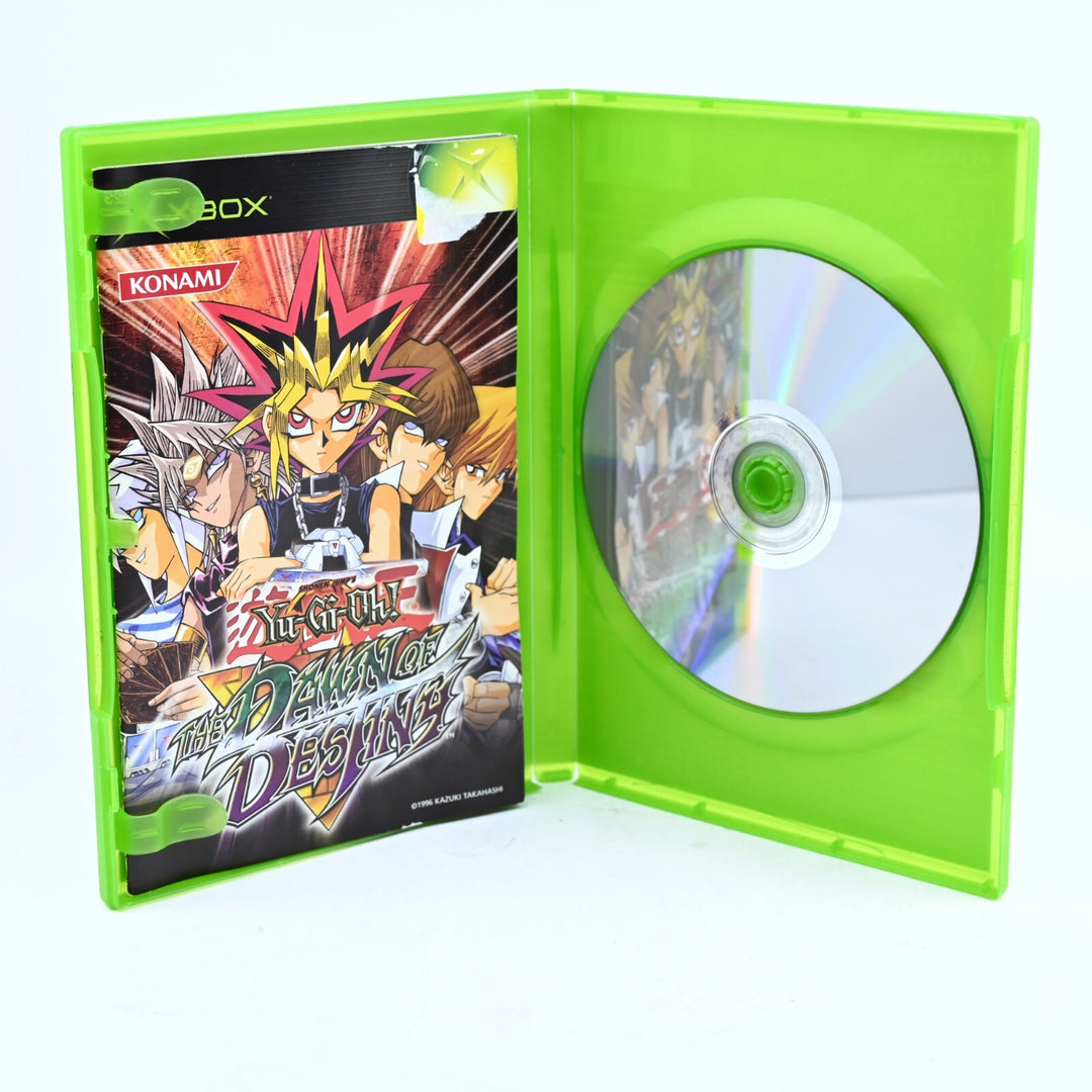 Yu-Gi-Oh! The Dawn of Destiny - Original Xbox Game + Manual - NO CARDS - PAL