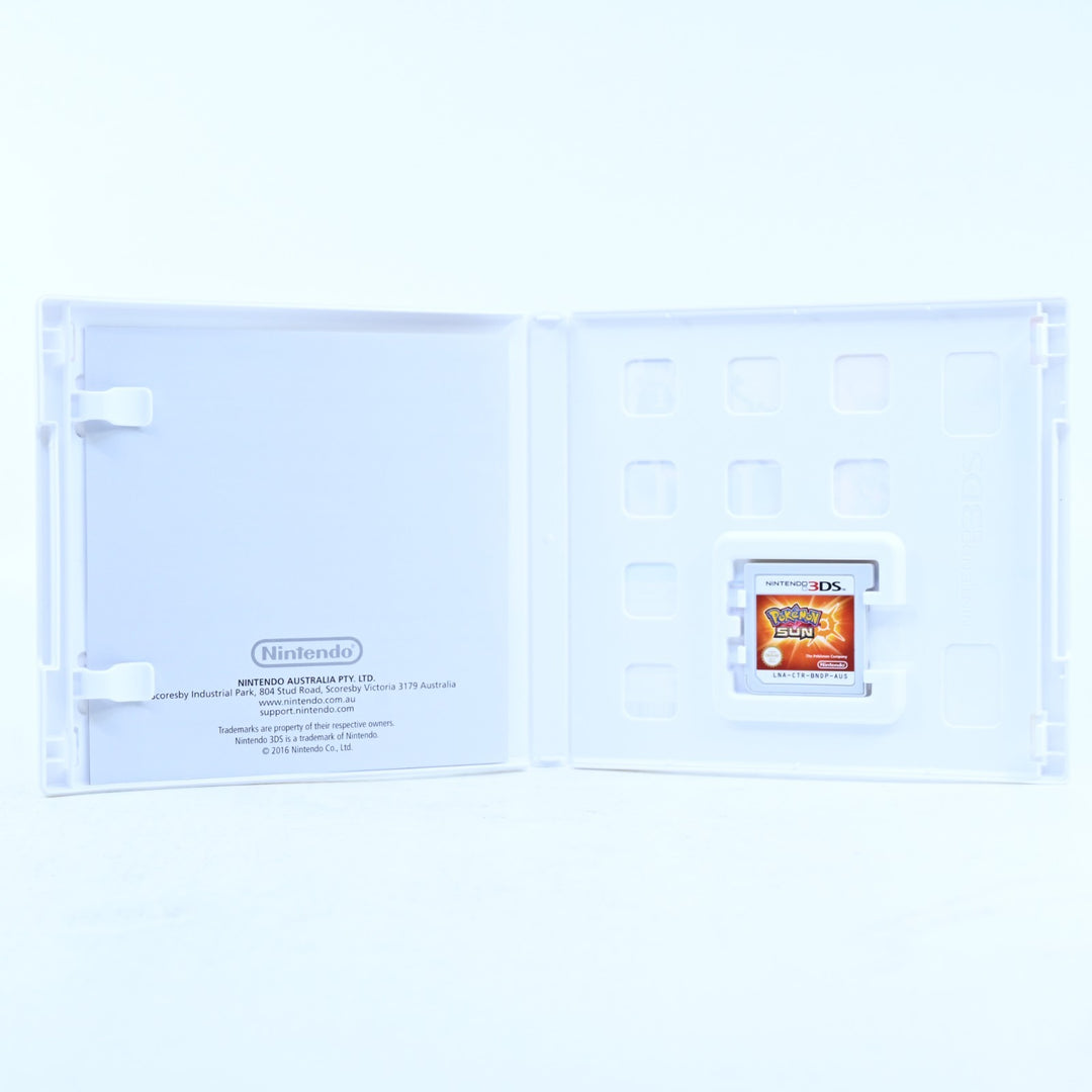Pokemon Sun - Nintendo 3DS Game - PAL + Manual - FREE POST!
