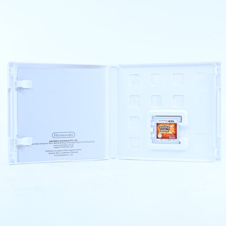 Pokemon Sun - Nintendo 3DS Game - PAL + Manual - FREE POST!