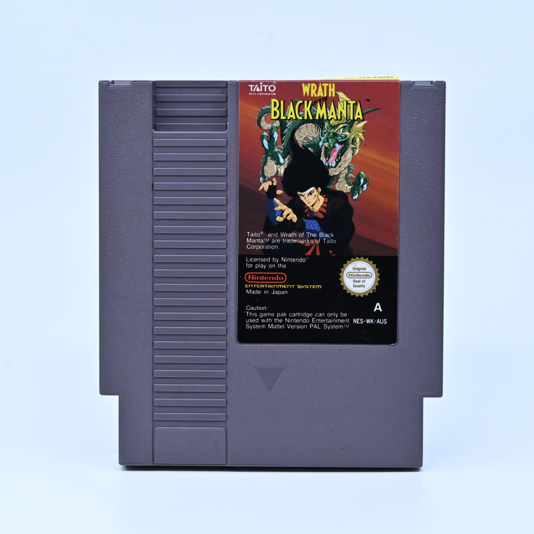 Wrath of the Black Manta - Nintendo Entertainment System / NES Boxed Game - PAL