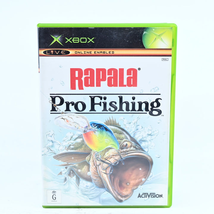 Rapala: Pro Fishing - Original Xbox Game + Manual - PAL - MINT DISC!