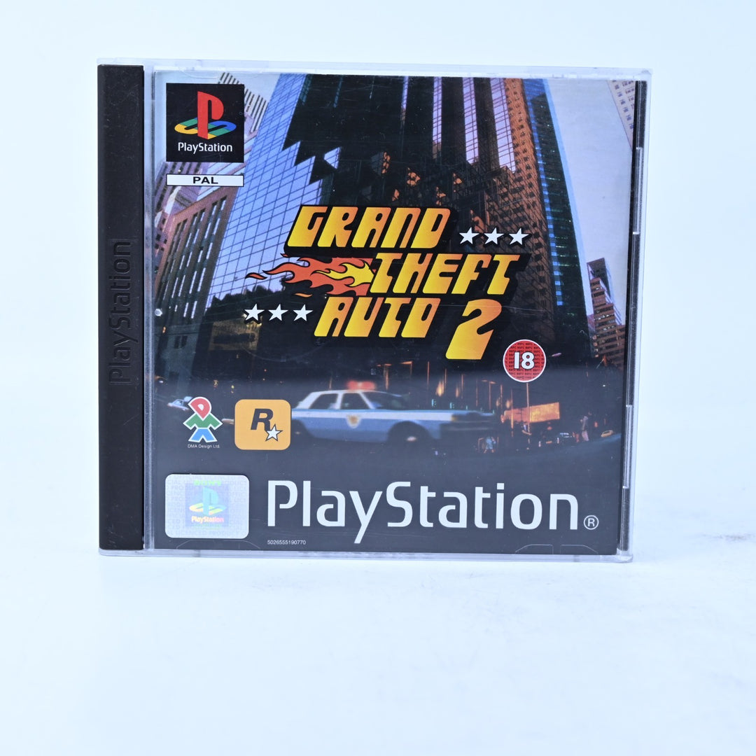 Grand Theft Auto 2 - Sony Playstation 1 / PS1 Game + Manual + Map - PAL