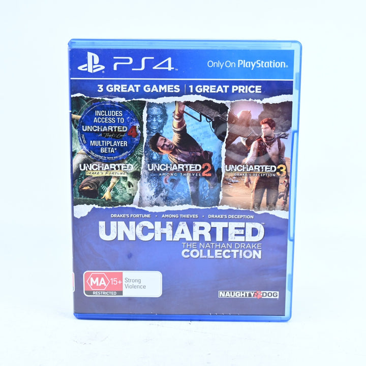 Uncharted: The Nathan Drake Collection - Sony Playstation 4 / PS4 Game