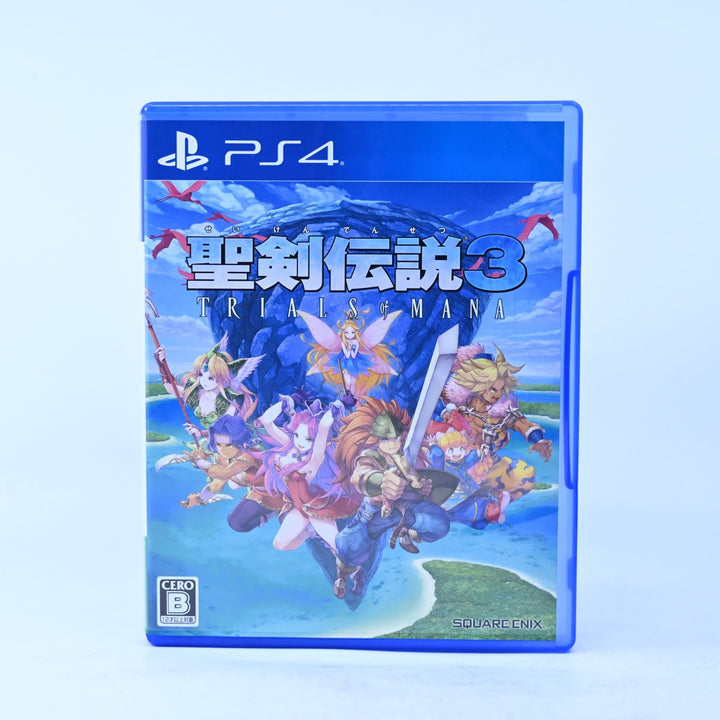 Seiken Densetsu 3: Trials of Mana - Sony Playstation 4/ PS4 Game ENGLISH PLAY