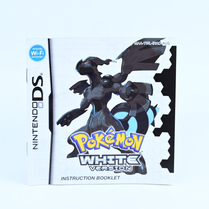 Pokemon White - Nintendo DS Game -PAL + Manual - FREE POST!