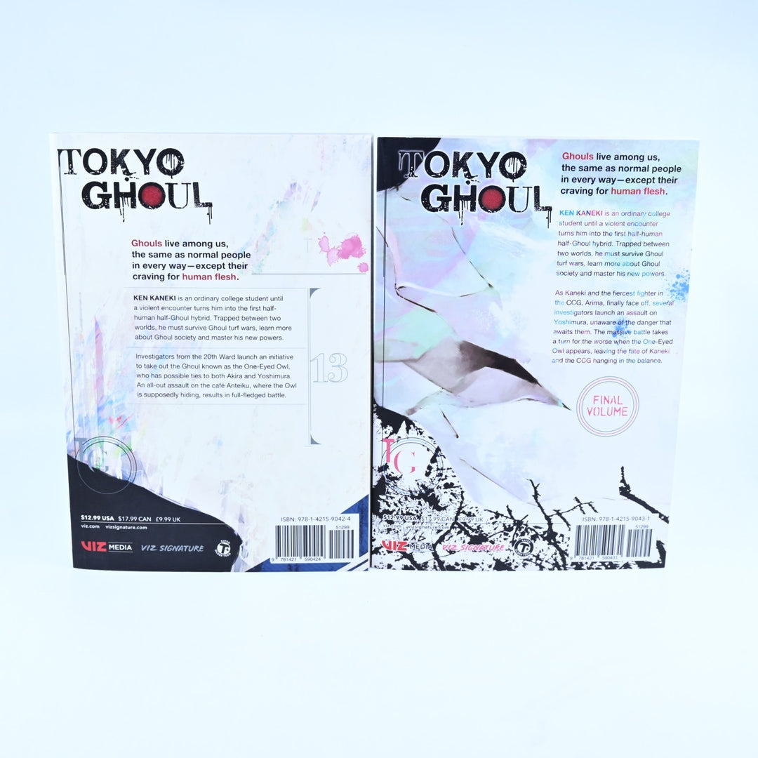 Tokyo Ghoul - Volumes 1-14 Complete - Sui Ishida - Viz Media - Manga