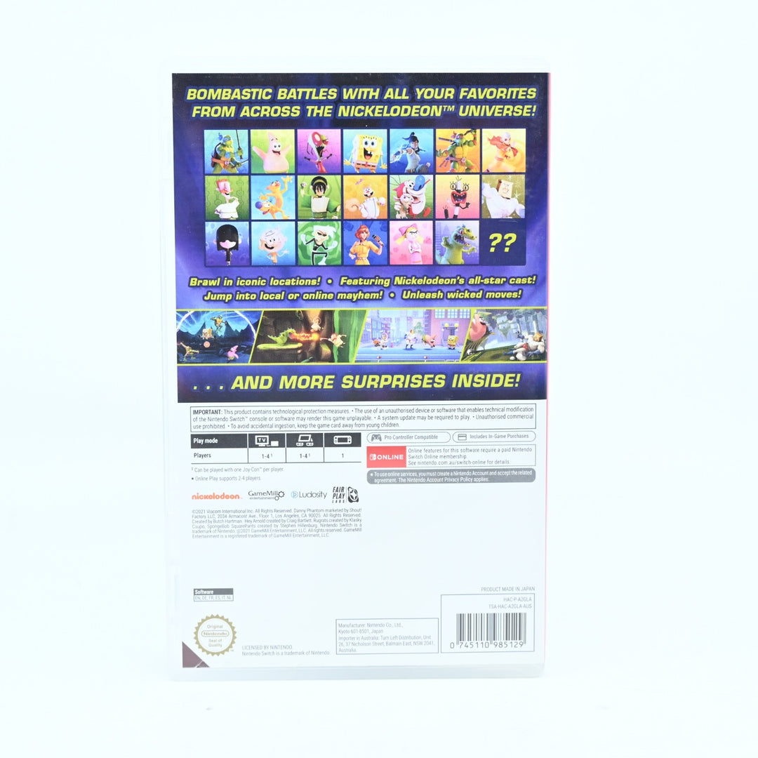 Nickelodeon All Star Brawl - Nintendo Switch Game - FREE POST!