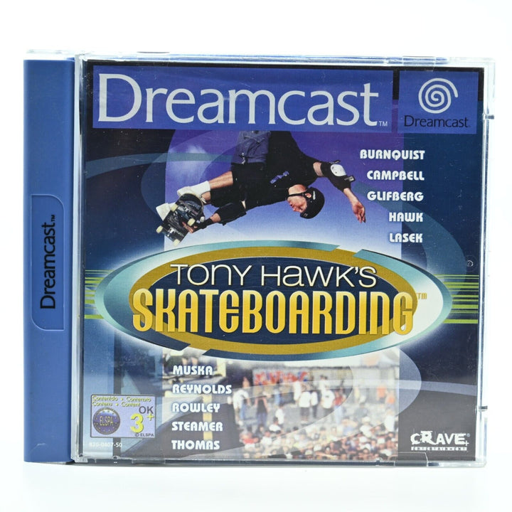 Tony Hawk's Skateboarding - Sega Dreamcast Game - PAL - FREE POST!