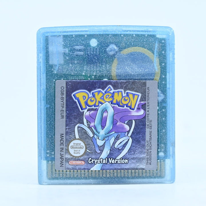 Pokemon Crystal Version - Nintendo Gameboy Color Game - PAL - NEW SAVE BATTERY!