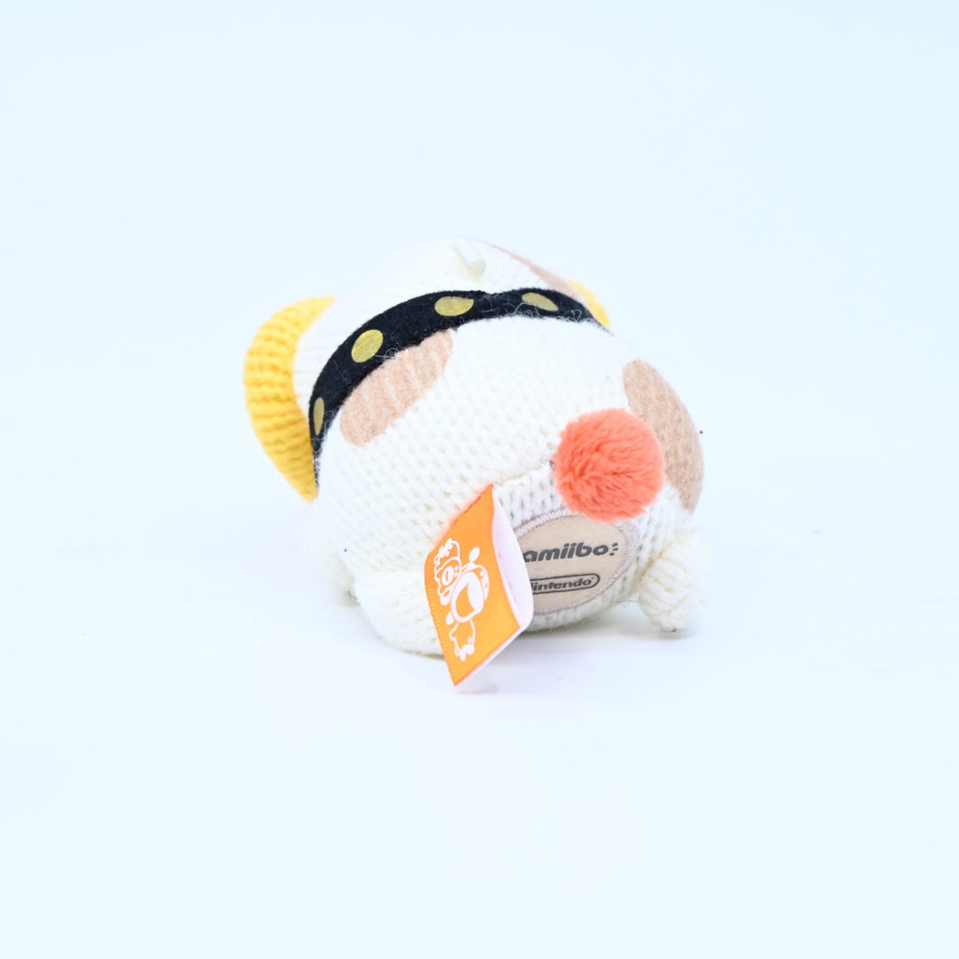 Yarn Poochy Amiibo - Yoshi's Wooly World - Nintendo - Toy