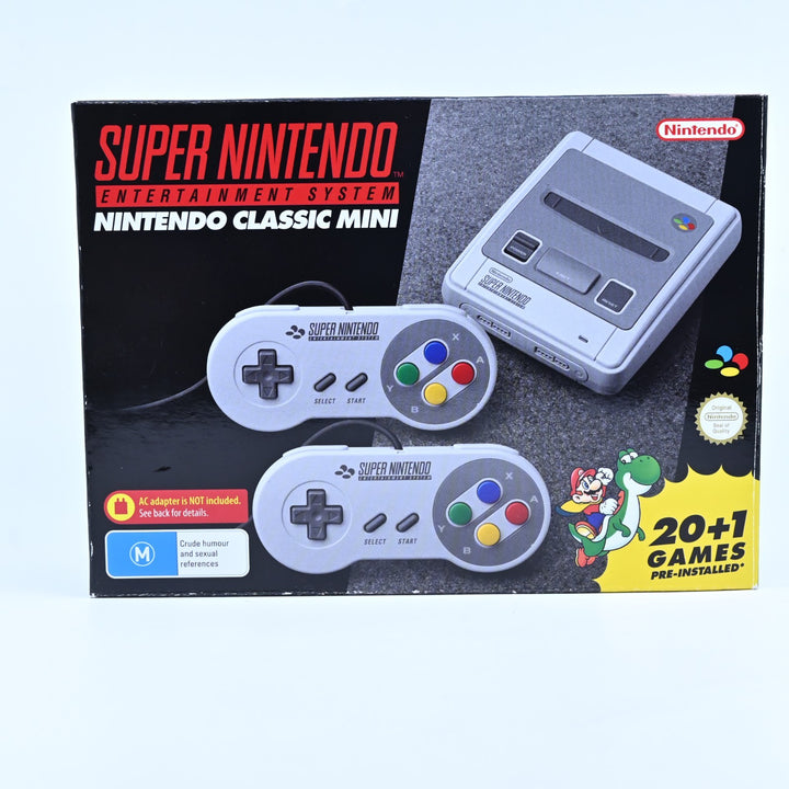 LIKE NEW! SNES Classic Mini - Super Nintendo / SNES Boxed Console - FREE POST!
