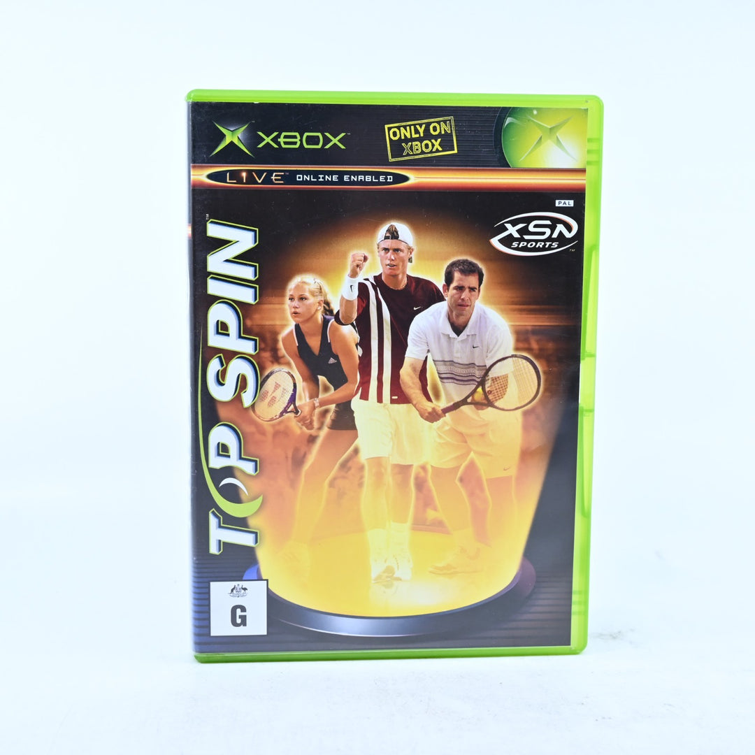 Top Spin - Original Xbox Game - No Manual - PAL - MINT DISC!